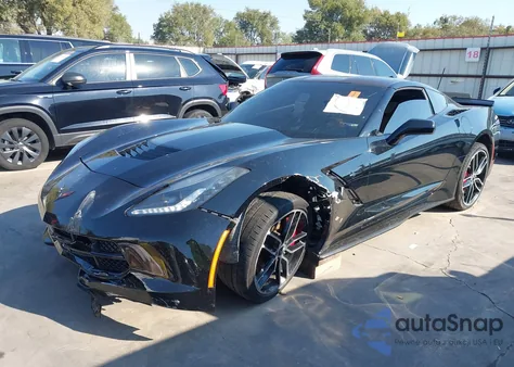 2017 Chevrolet Corvette Stingray Z51 from USA, damaged, VIN 1G1YM2D70H5114145